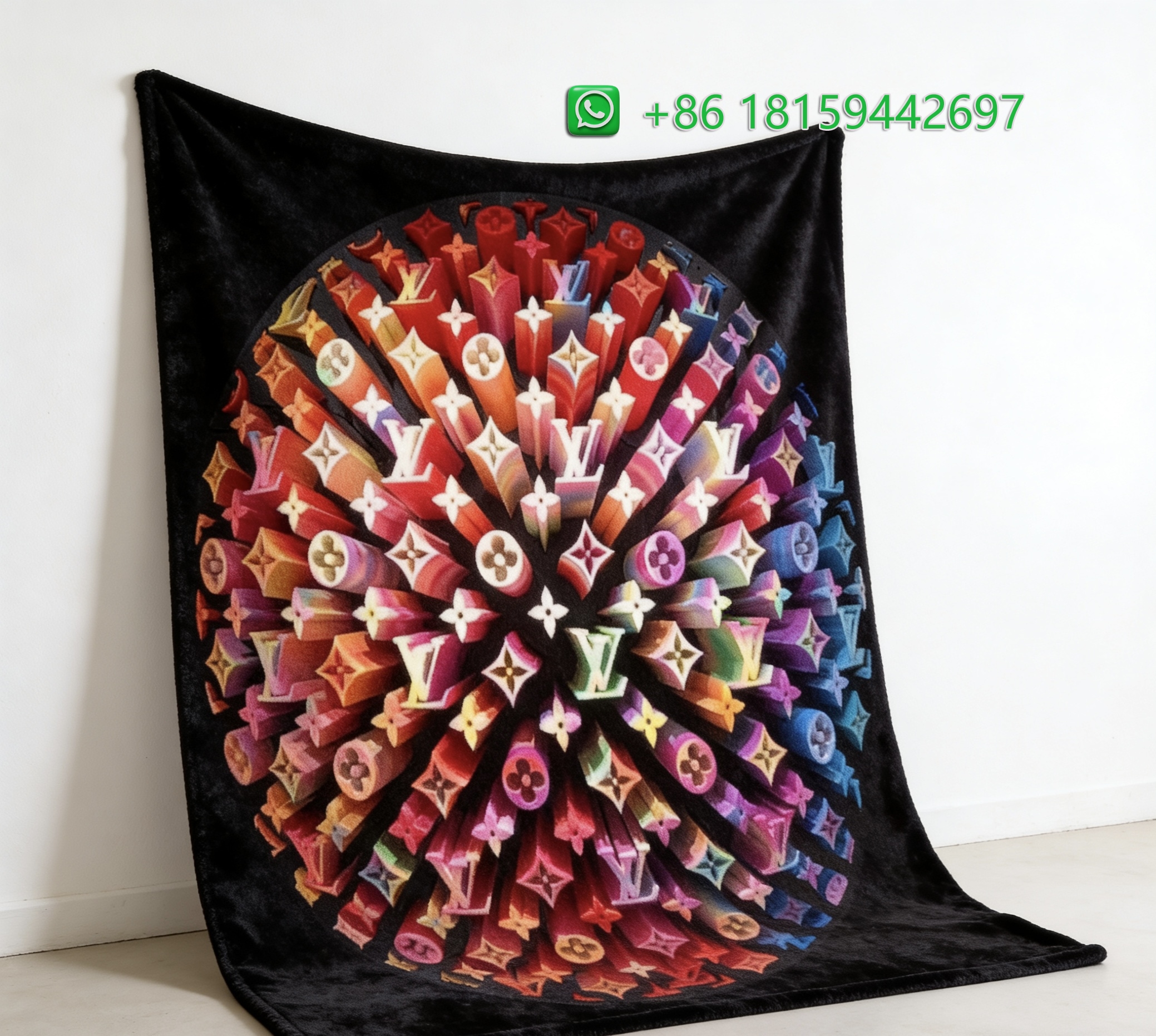 Louis Vuitton Throw Blankets